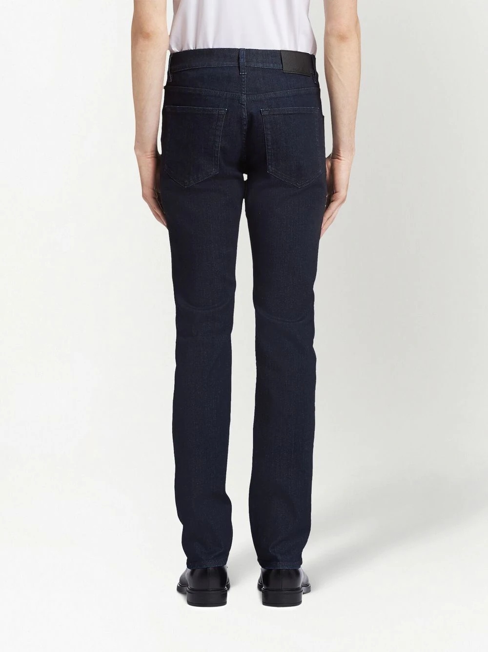 mid-rise slim-cut jeans - 4