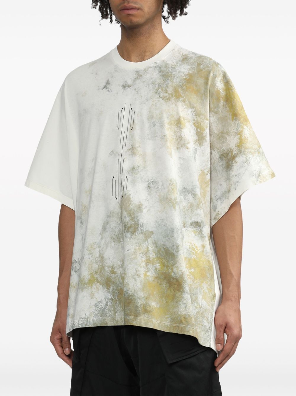 tie-dye cotton T-shirt - 3