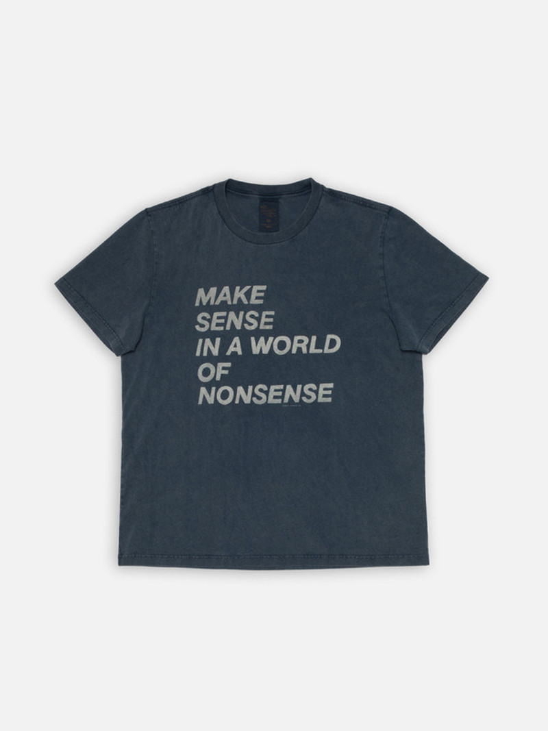 Roy Make Sense T-Shirt Blue 1