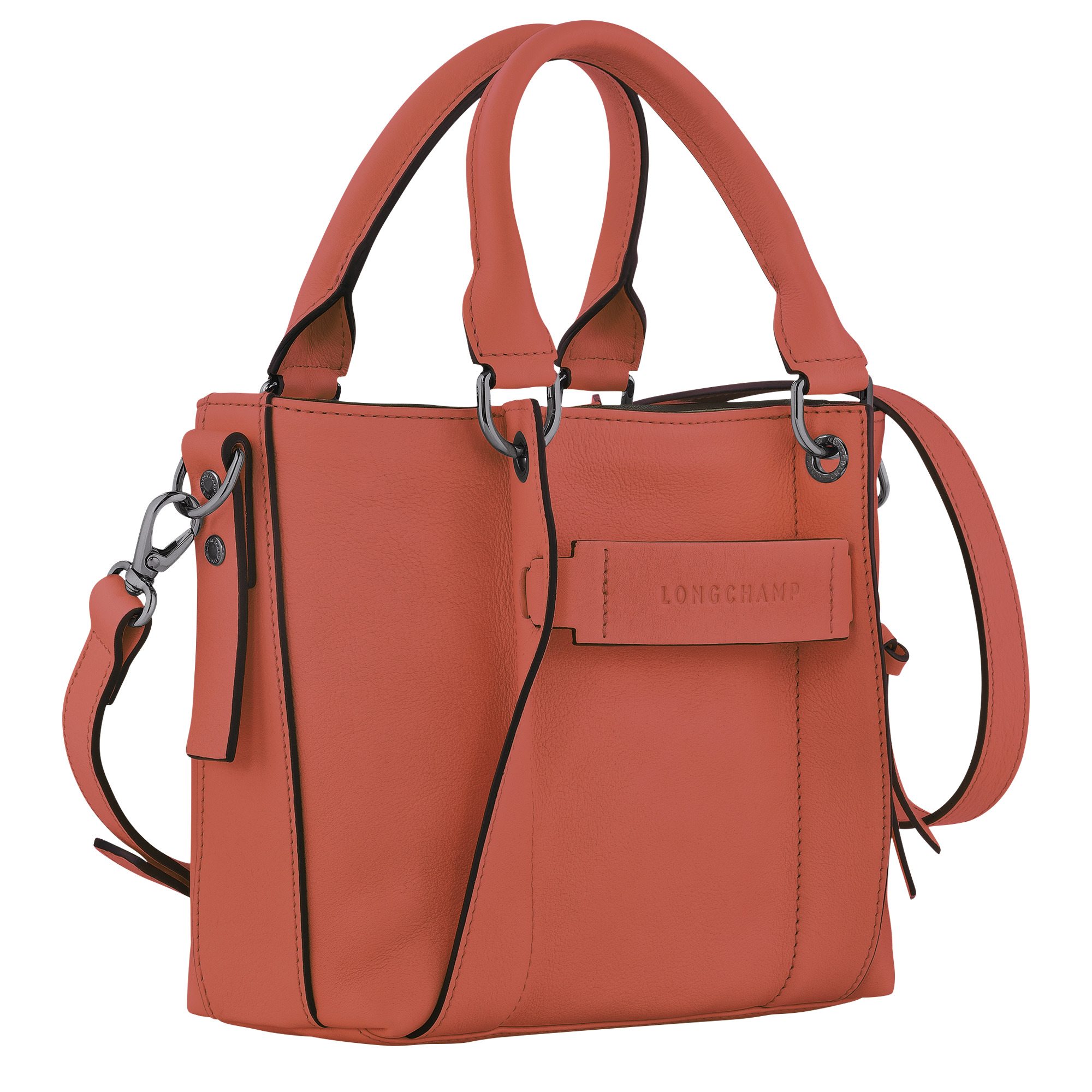 Longchamp 3D S Handbag Sienna - Leather - 3