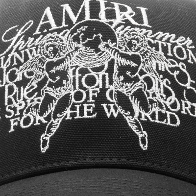 AMIRI CHERUB TRUCKER HAT - BLACK outlook