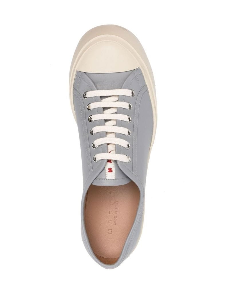 Pablo low-top leather sneakers - 4