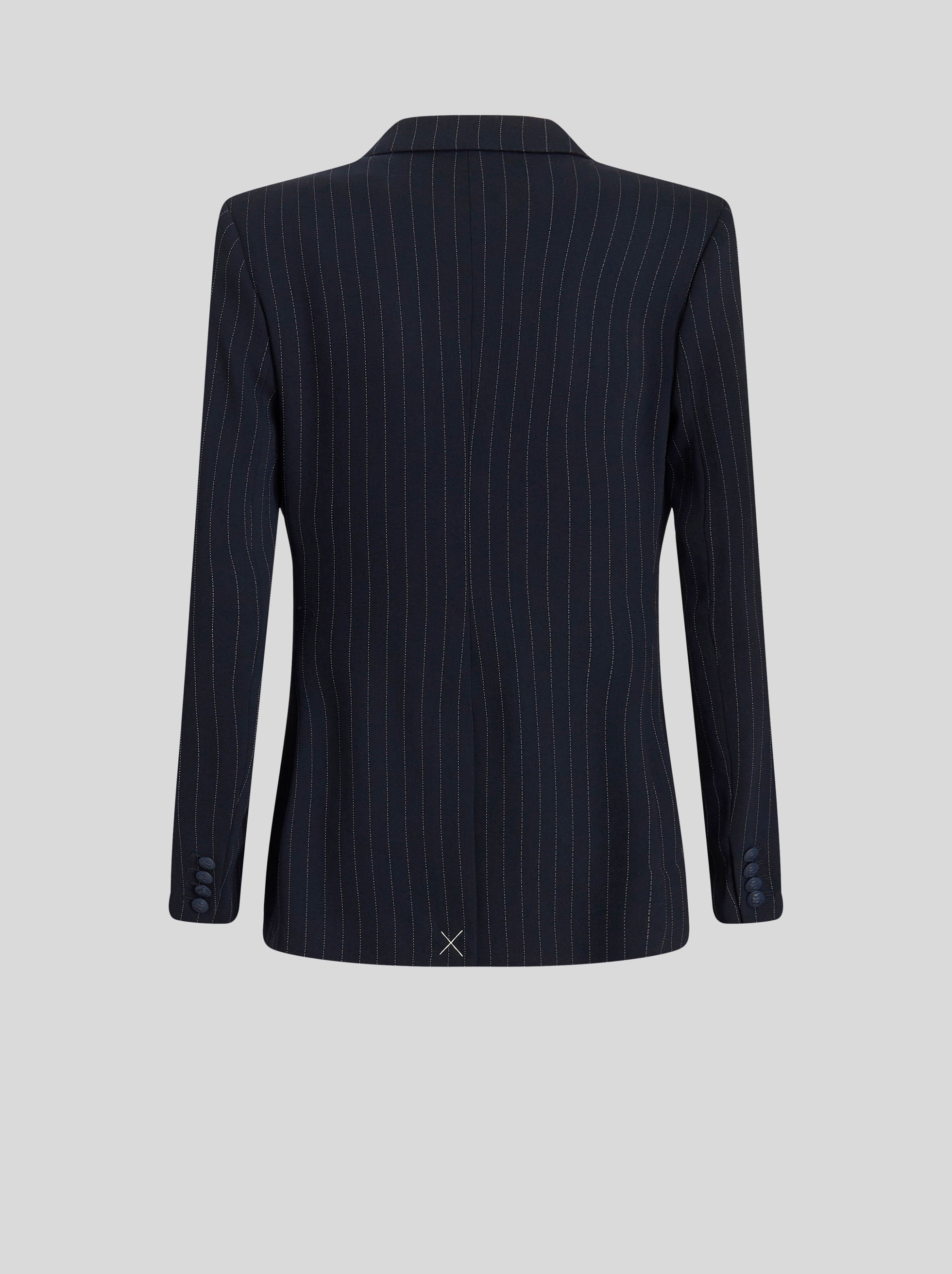 DOUBLE-BREASTED PINSTRIPED JACKET - 5