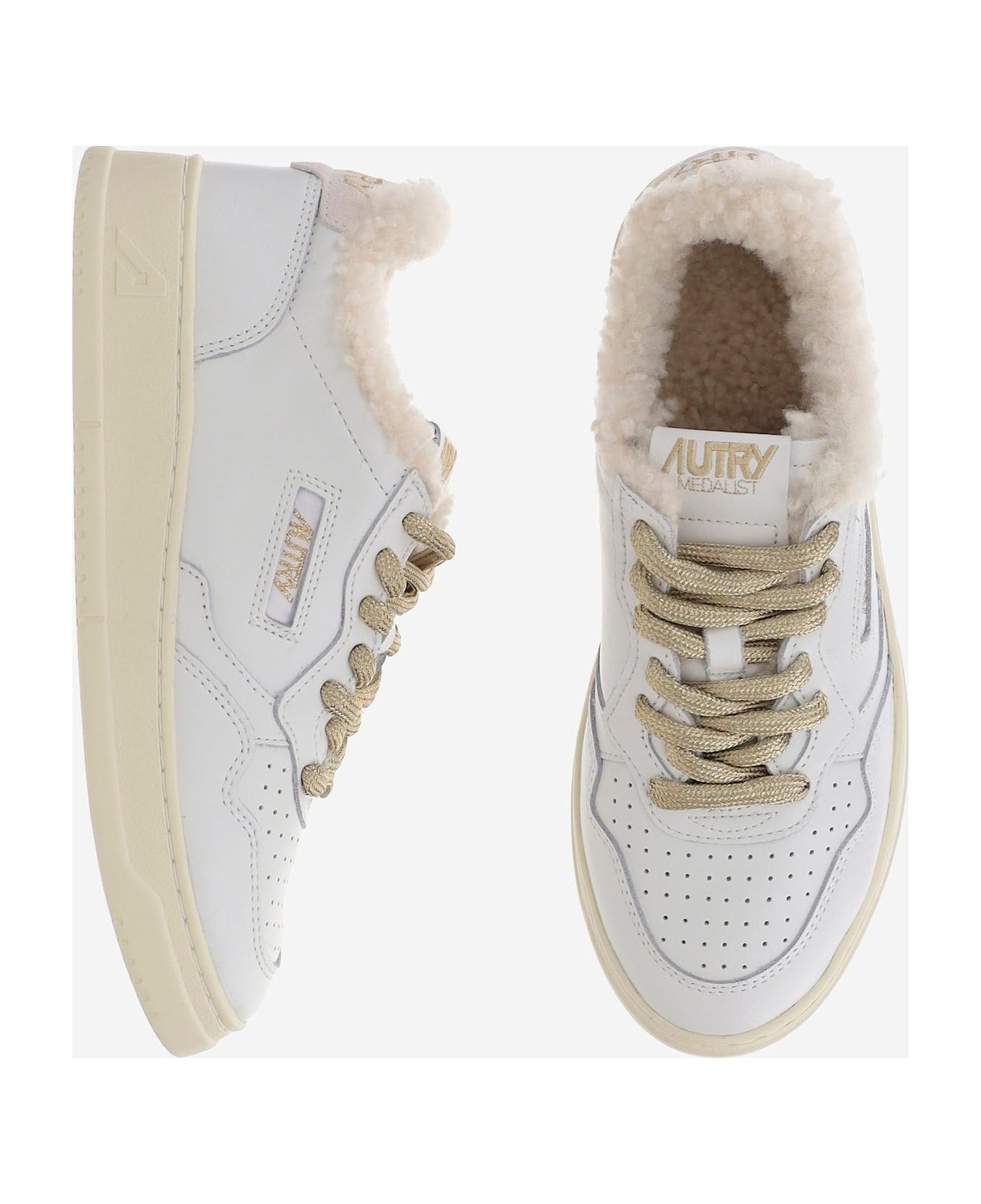 Low Medalist Leather Sneakers - 2