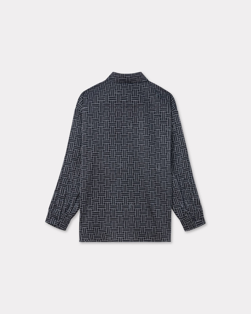 KENZO 'KENZO Weave' dropped shoulders shirt outlook