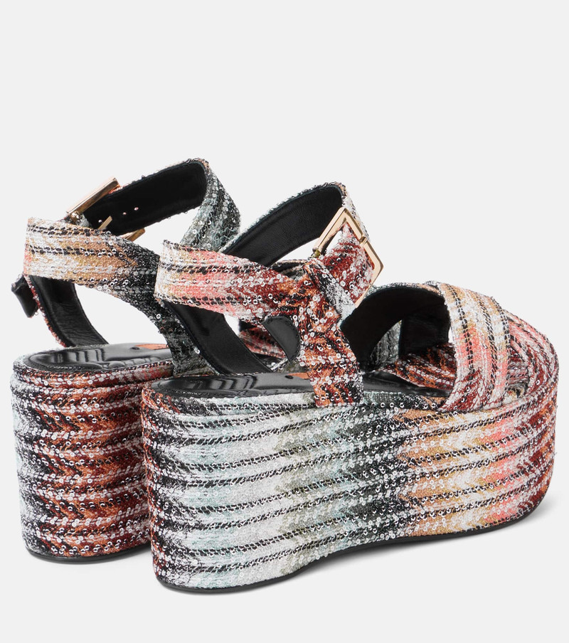 Missoni Julia embellished sandals outlook
