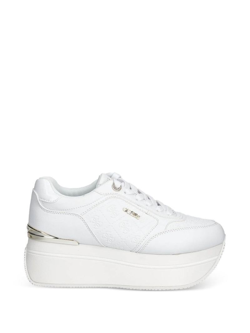 Camrio 4G logo embossed platform sneakers 1