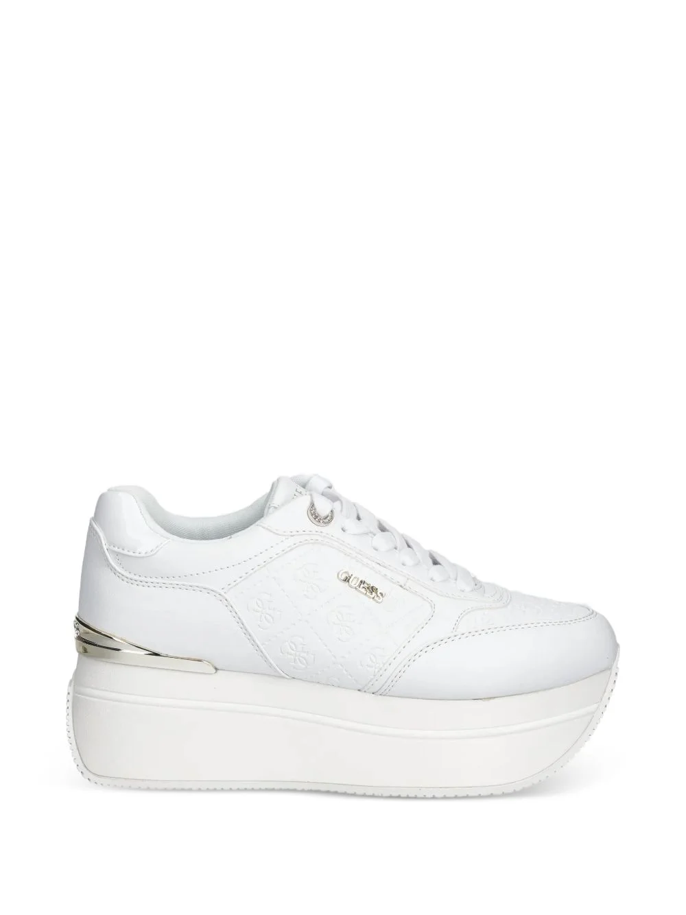 Camrio 4G logo embossed platform sneakers - 1