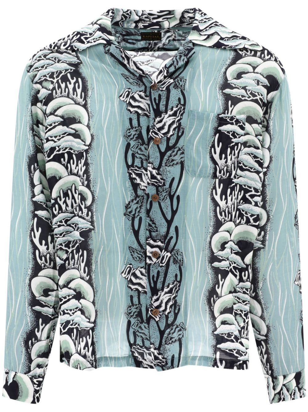 Souffle printed shirt - 1