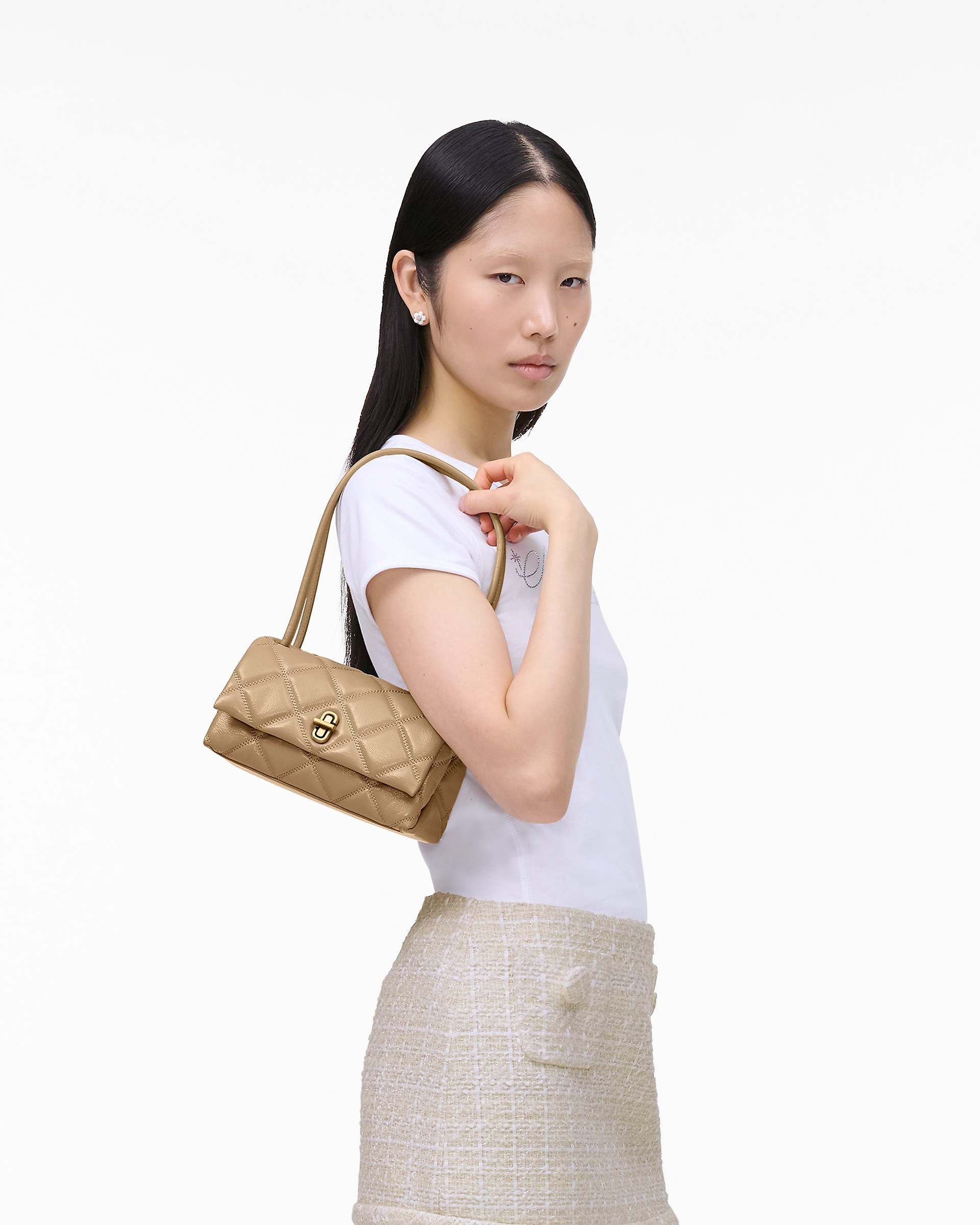 THE QUILTED MINI DUAL SHOULDER BAG - 2