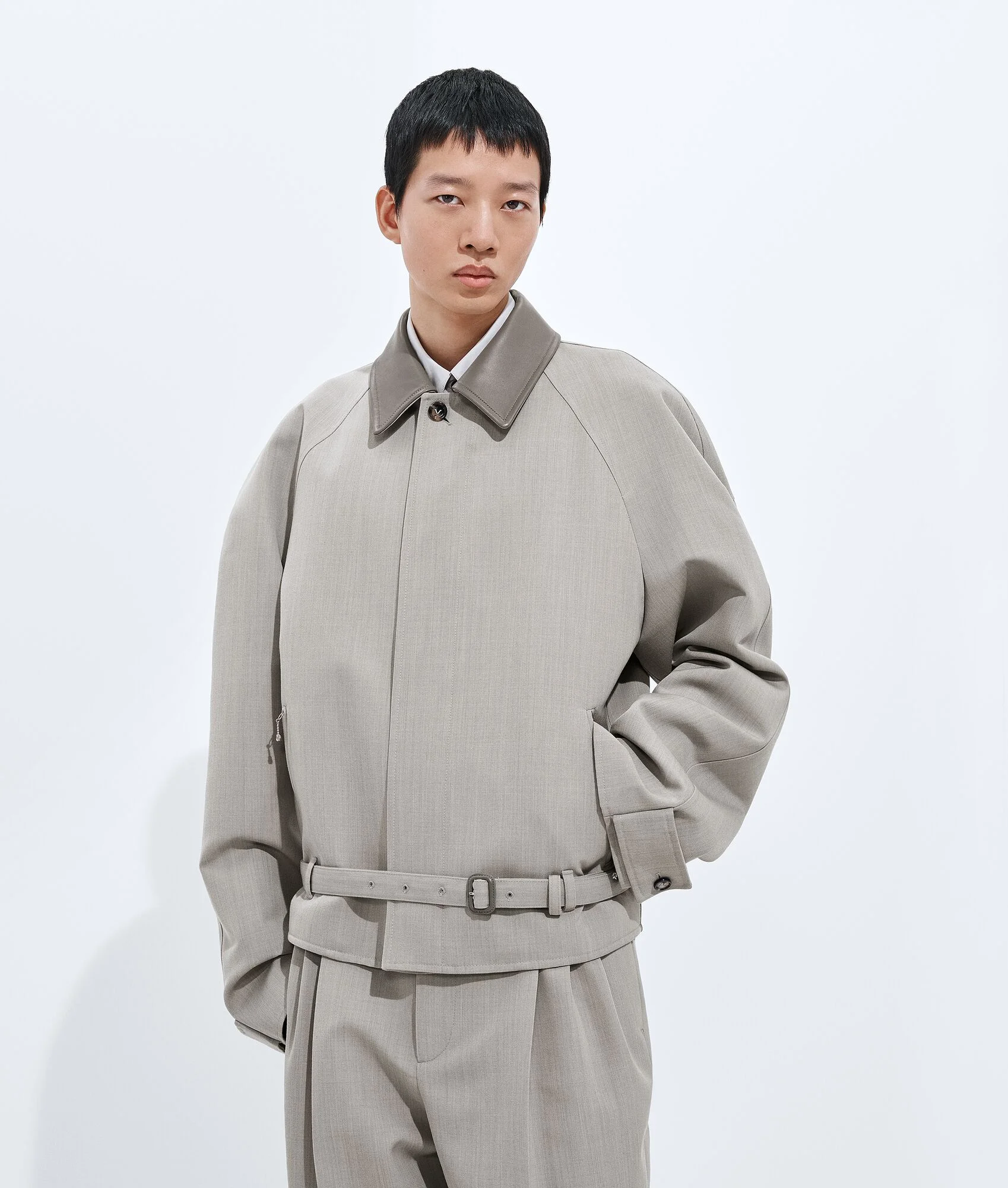 Wool Melange Blouson - 1