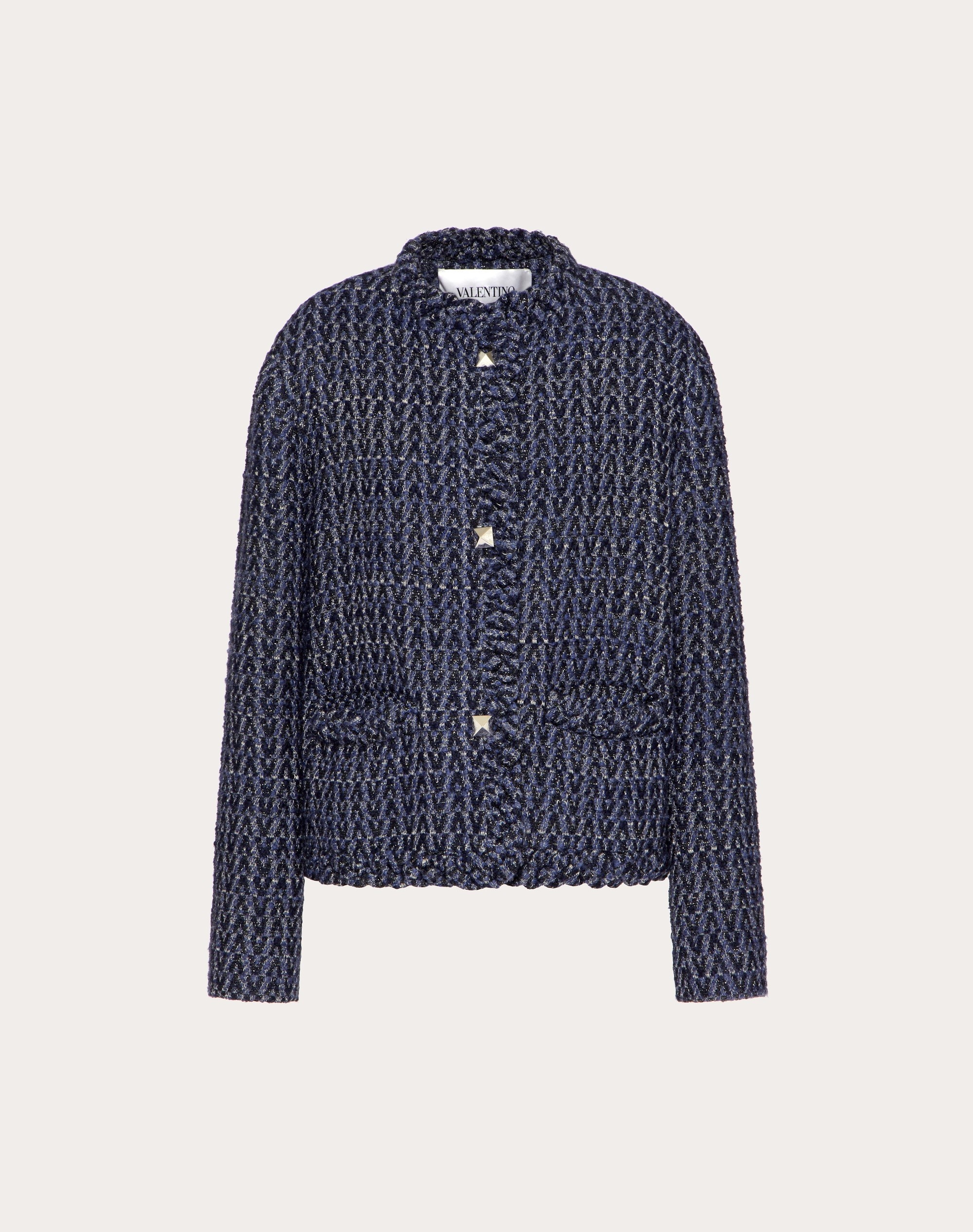 JACKET IN OPTICAL VALENTINO TWEED - 1