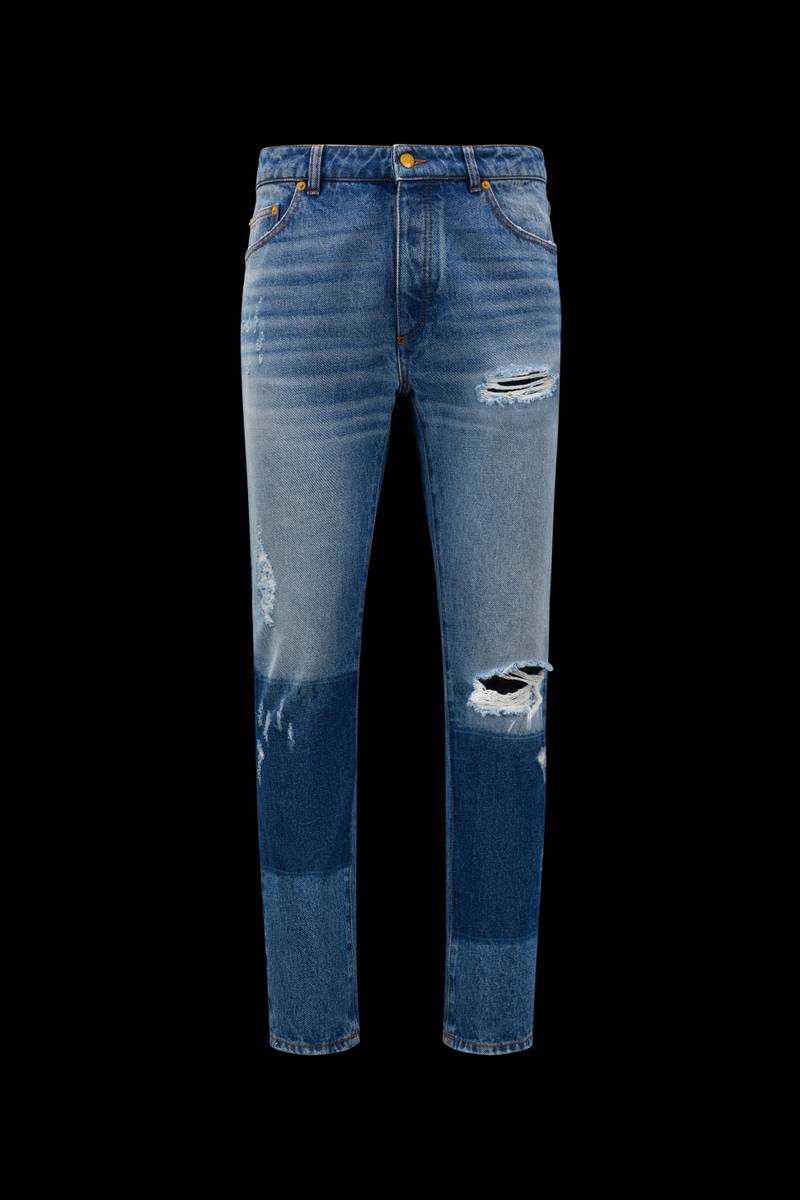 Vintage-Effect Jeans 1