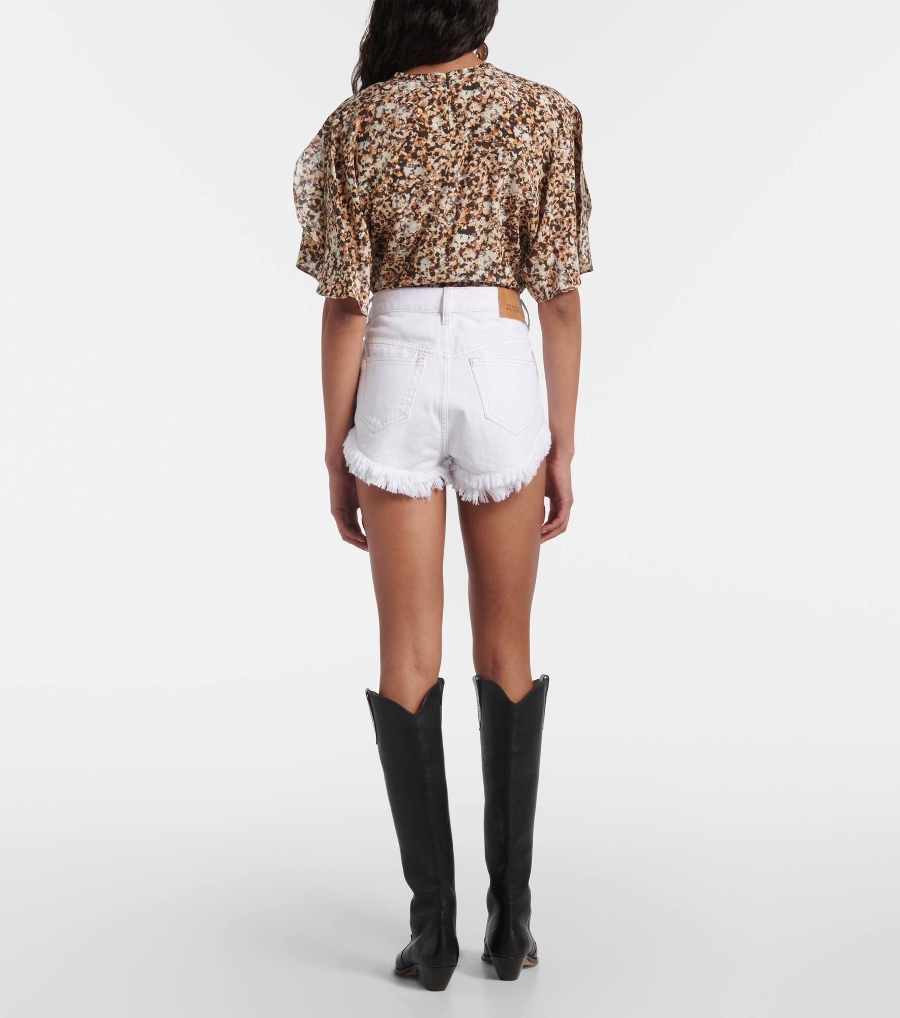 Eneidao denim shorts - 3