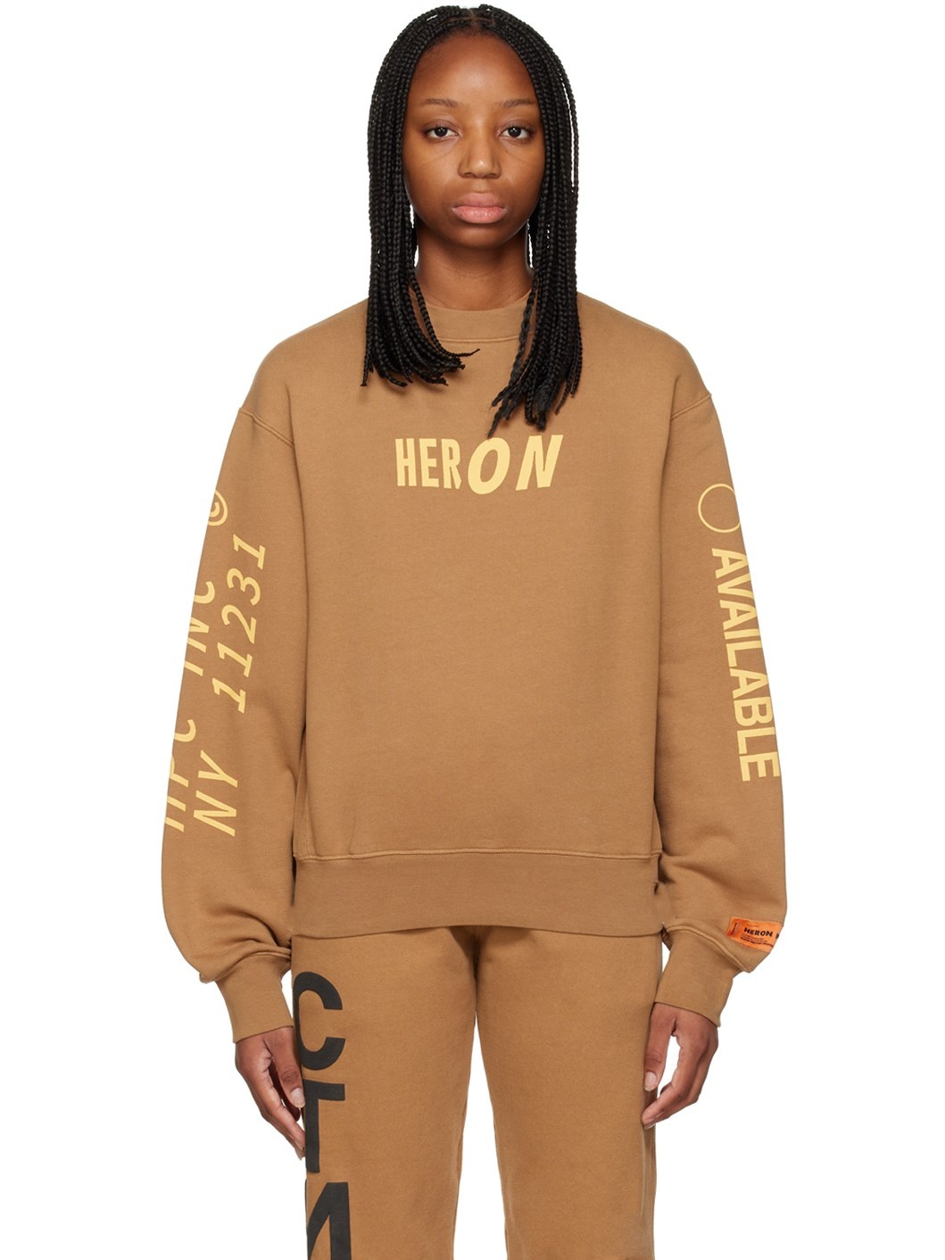 Brown HPC Inc Sweatshirt - 1