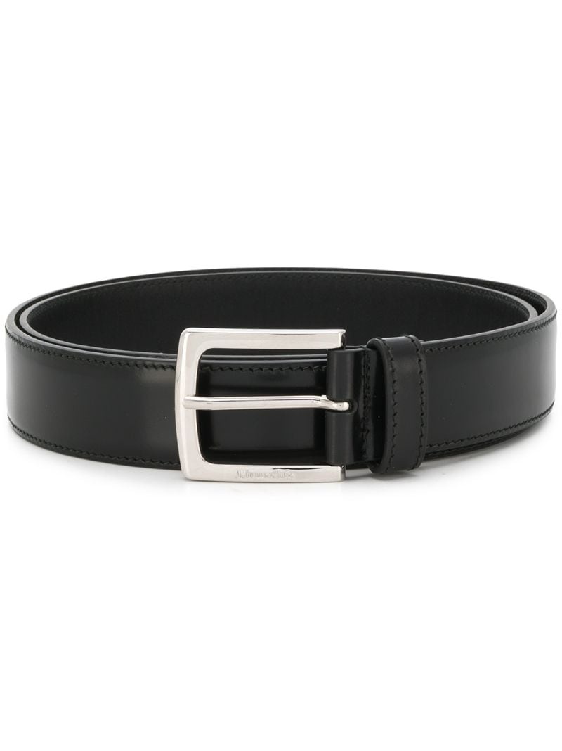 square buckle belt - 1