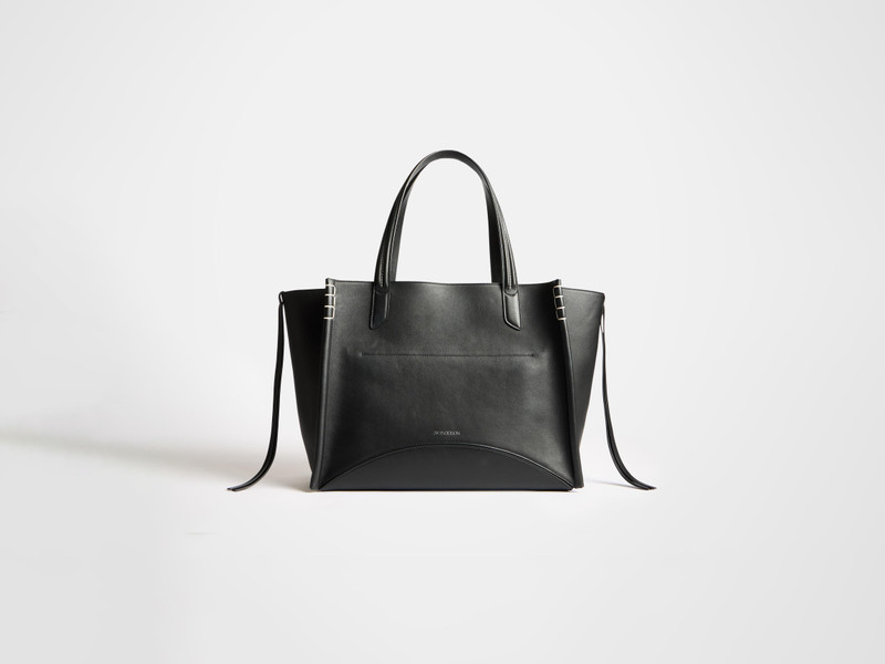 LOAFER CABAS BAG IN BLACK LEATHER 4