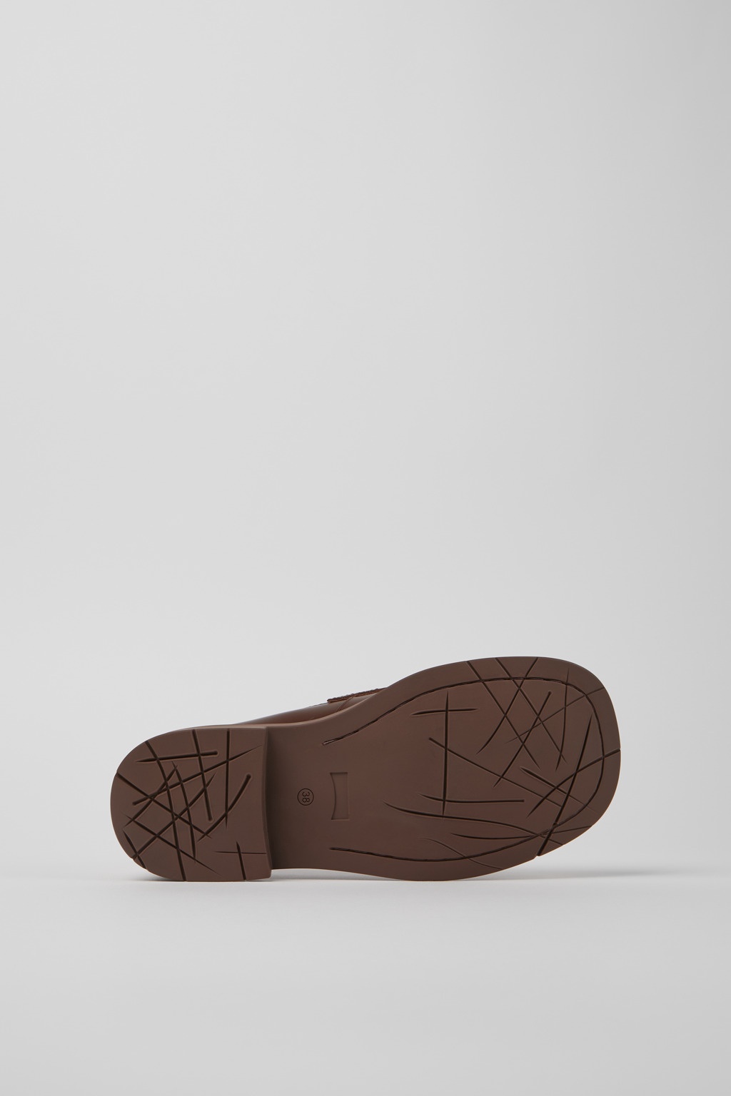 Brown Leather Loafers - 5