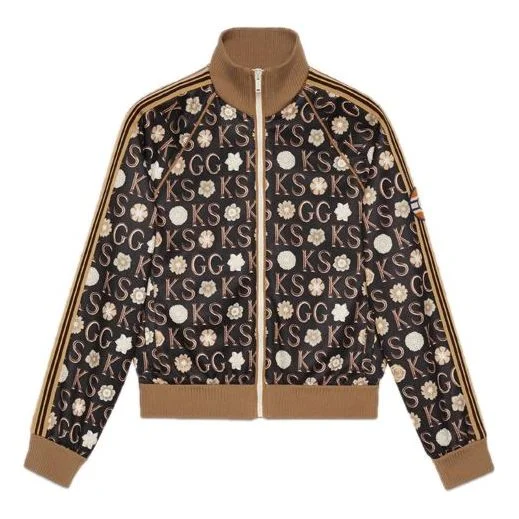 Ken Scott x Gucci print zip-up jacket - 1