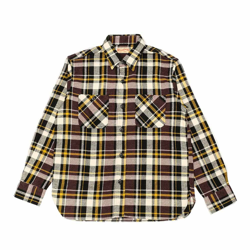 SUGAR CANE TWILL PLAID WORK SHIRT - SC29566 outlook