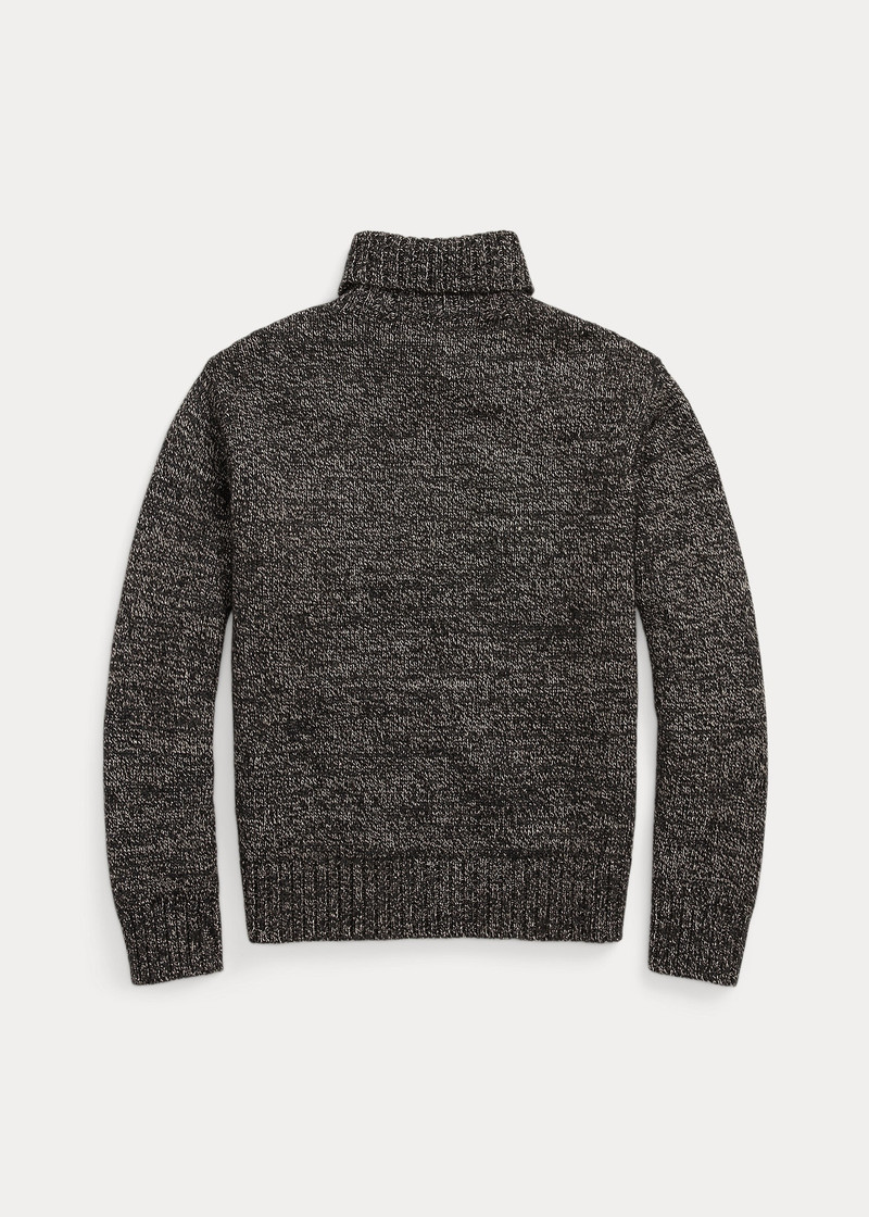 RRL by Ralph Lauren Marled Wool-Blend Turtleneck Sweater outlook
