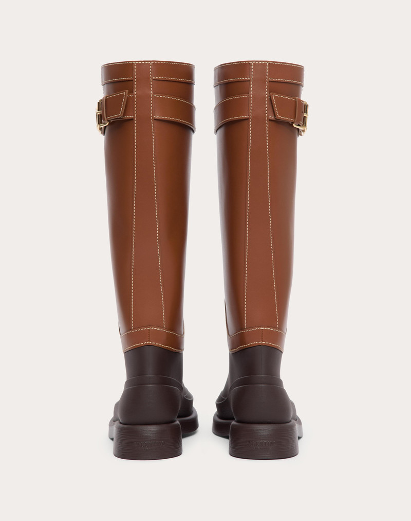 VLOGO THE BOLD EDITION BOOT IN RUBBER AND CALFSKIN 35MM 3