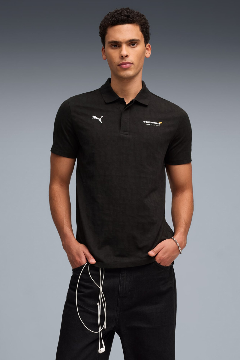 PUMA McLAREN RACING Men's Jacquard Polo outlook