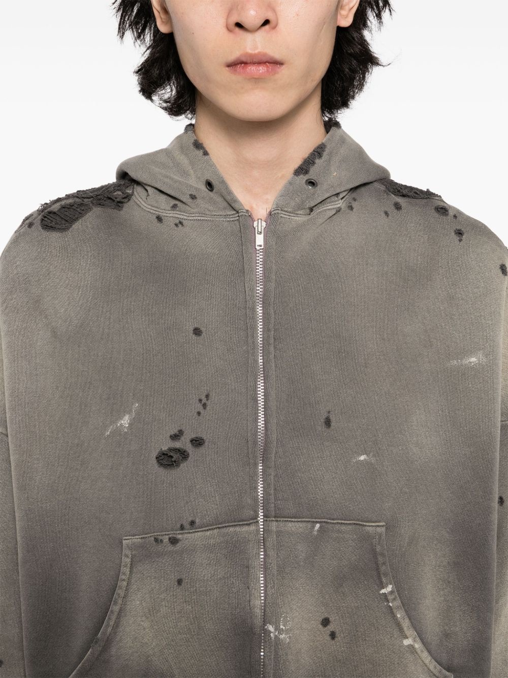 zip-up hoodie - 5
