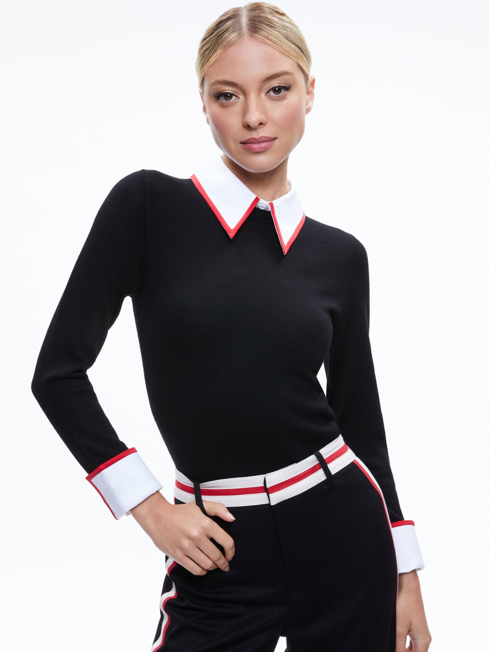 PORLA COLLARED SWEATER - 2