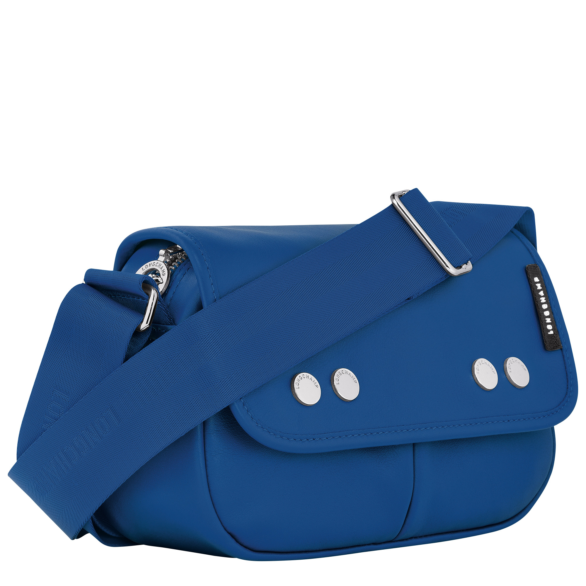 Très Paris S Crossbody bag Electric Blue - Leather - 3