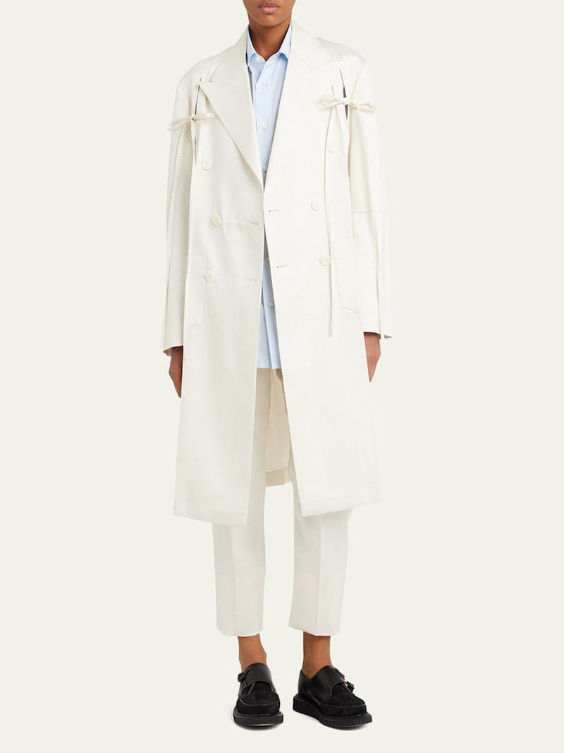 SETCHU Origami Button Cuff Silk Pants outlook