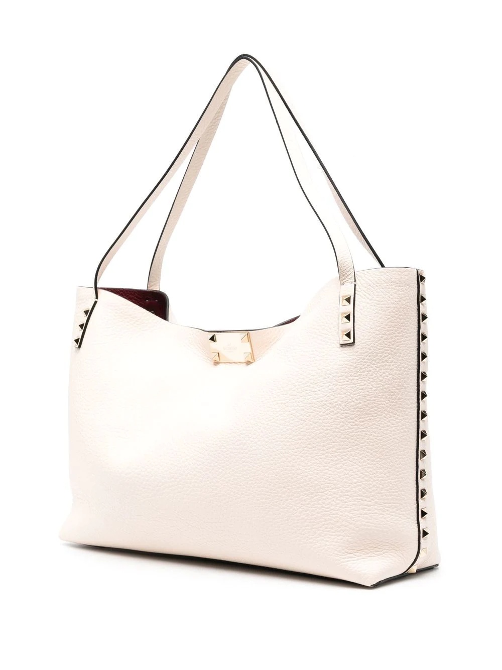 Rockstud-embellishment tote bag - 3