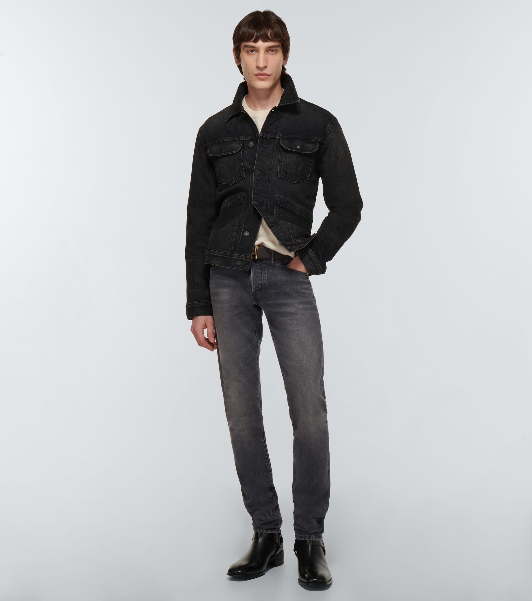 TOM FORD Mid-rise slim jeans | mytheresa | REVERSIBLE