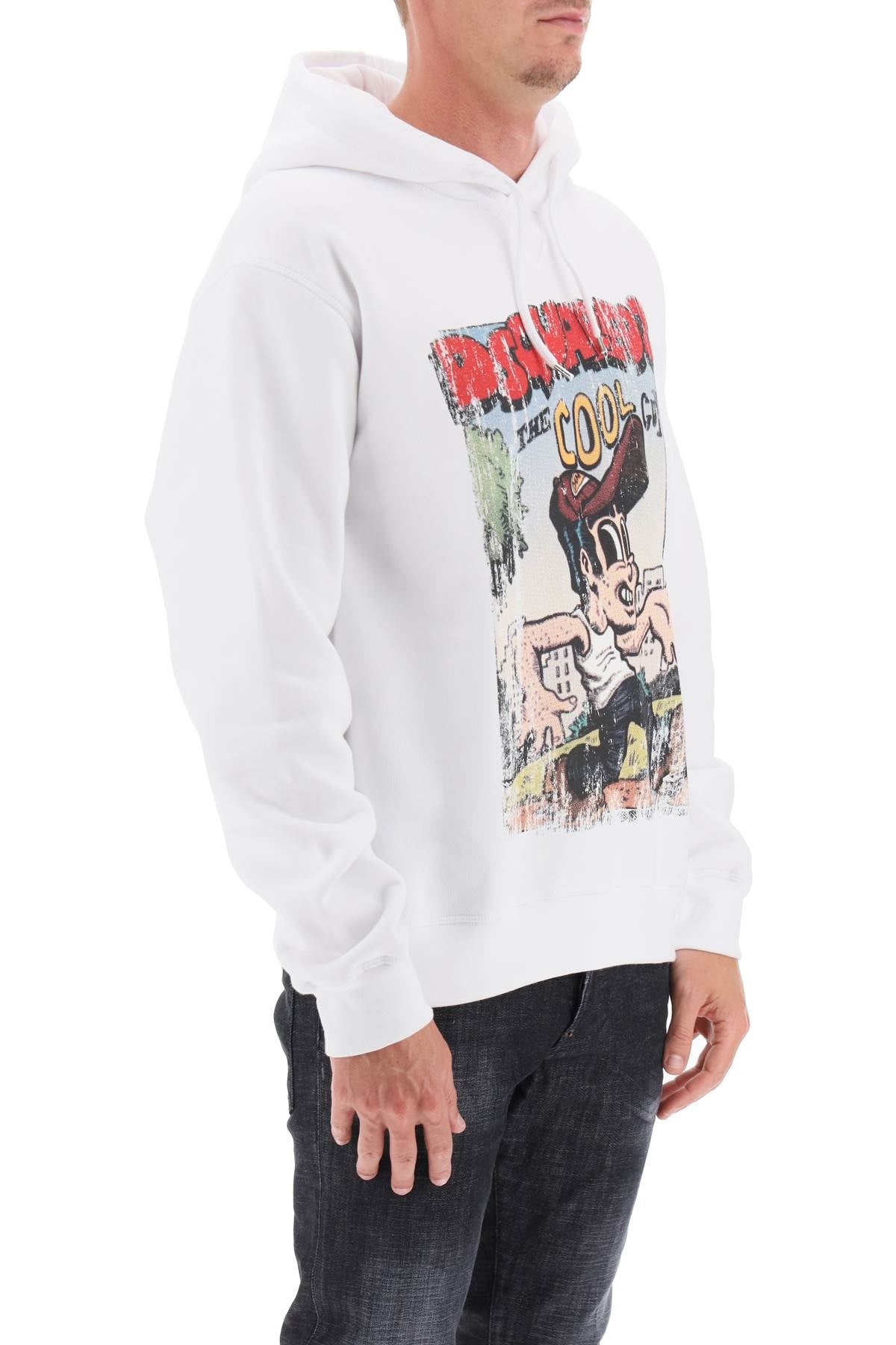 Dsquared2 Hoodie With Graphic Print Men - 2