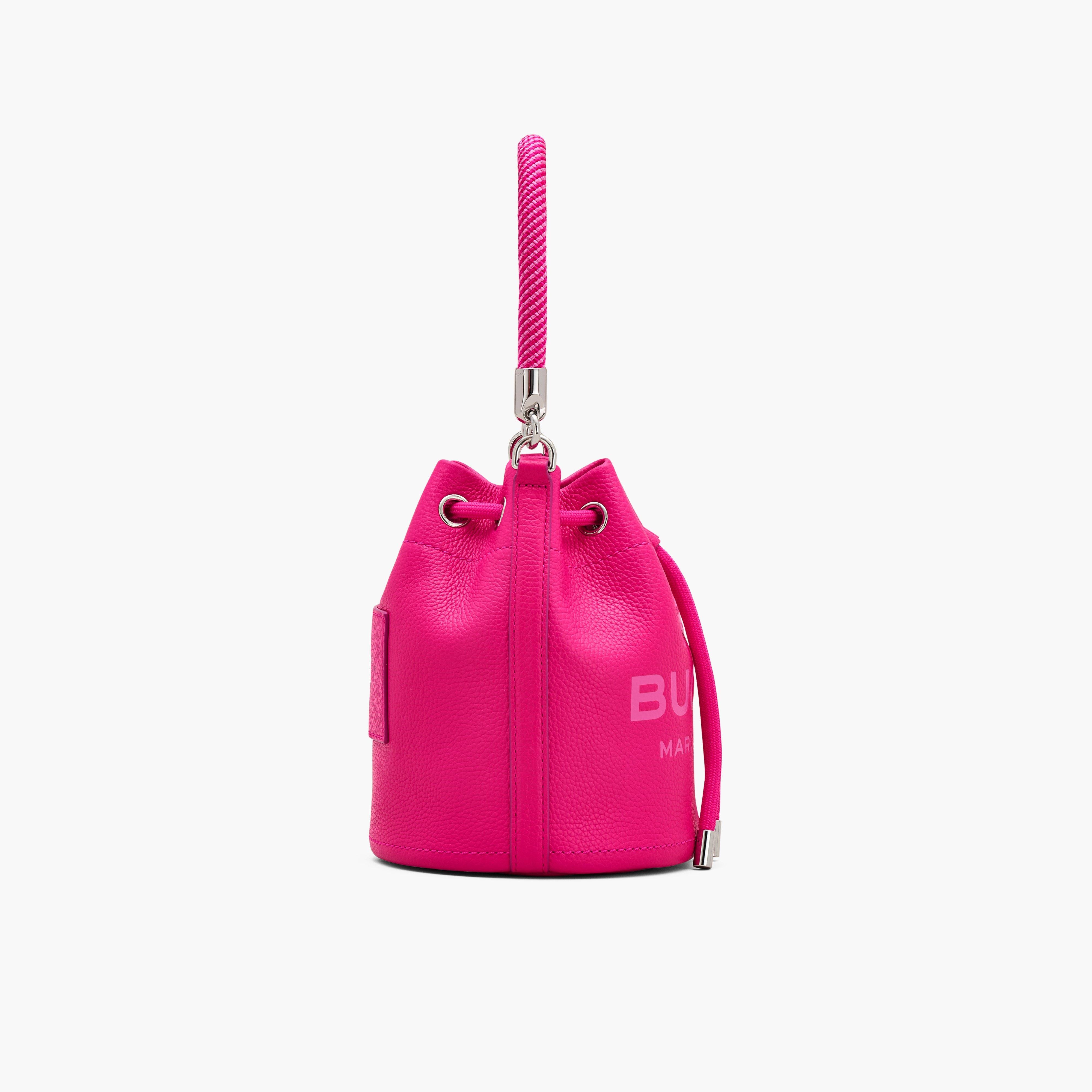 THE LEATHER BUCKET BAG - 5