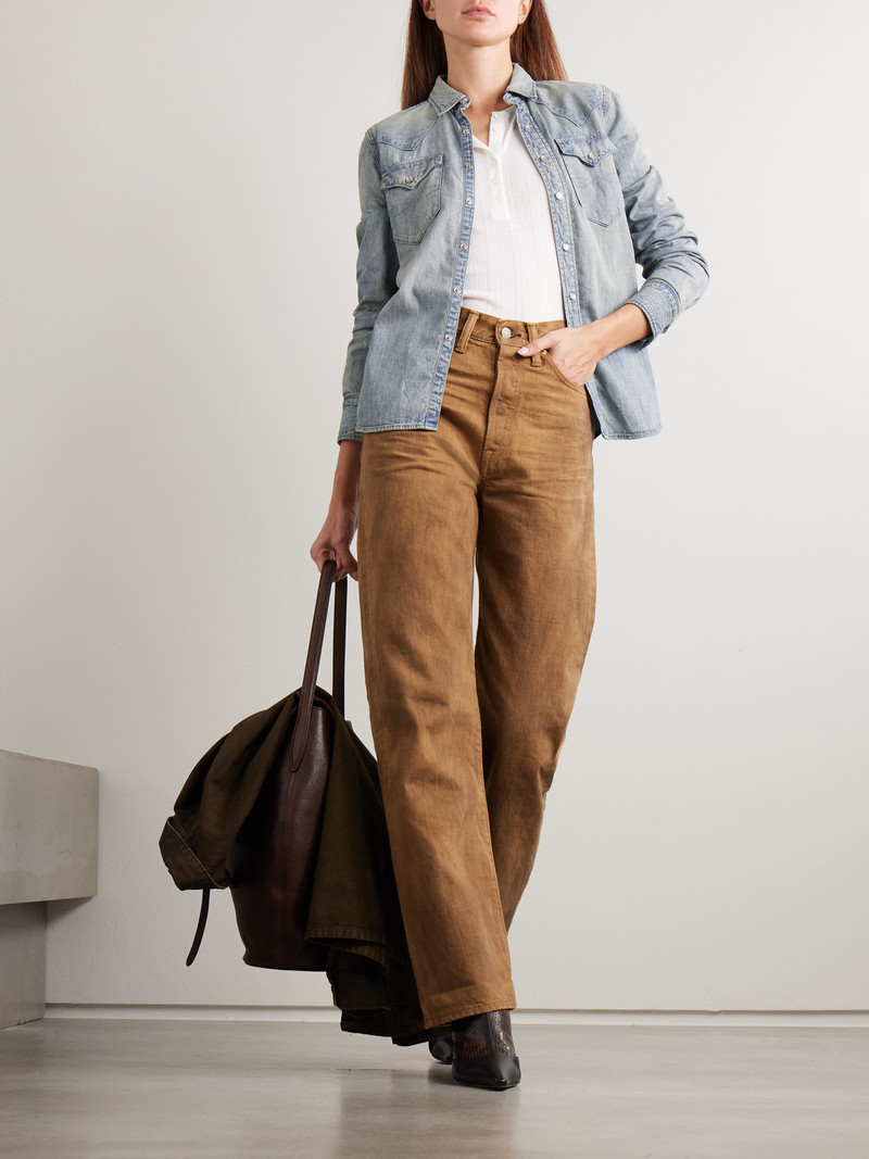 RRL by Ralph Lauren High-rise Straight-leg Jeans outlook