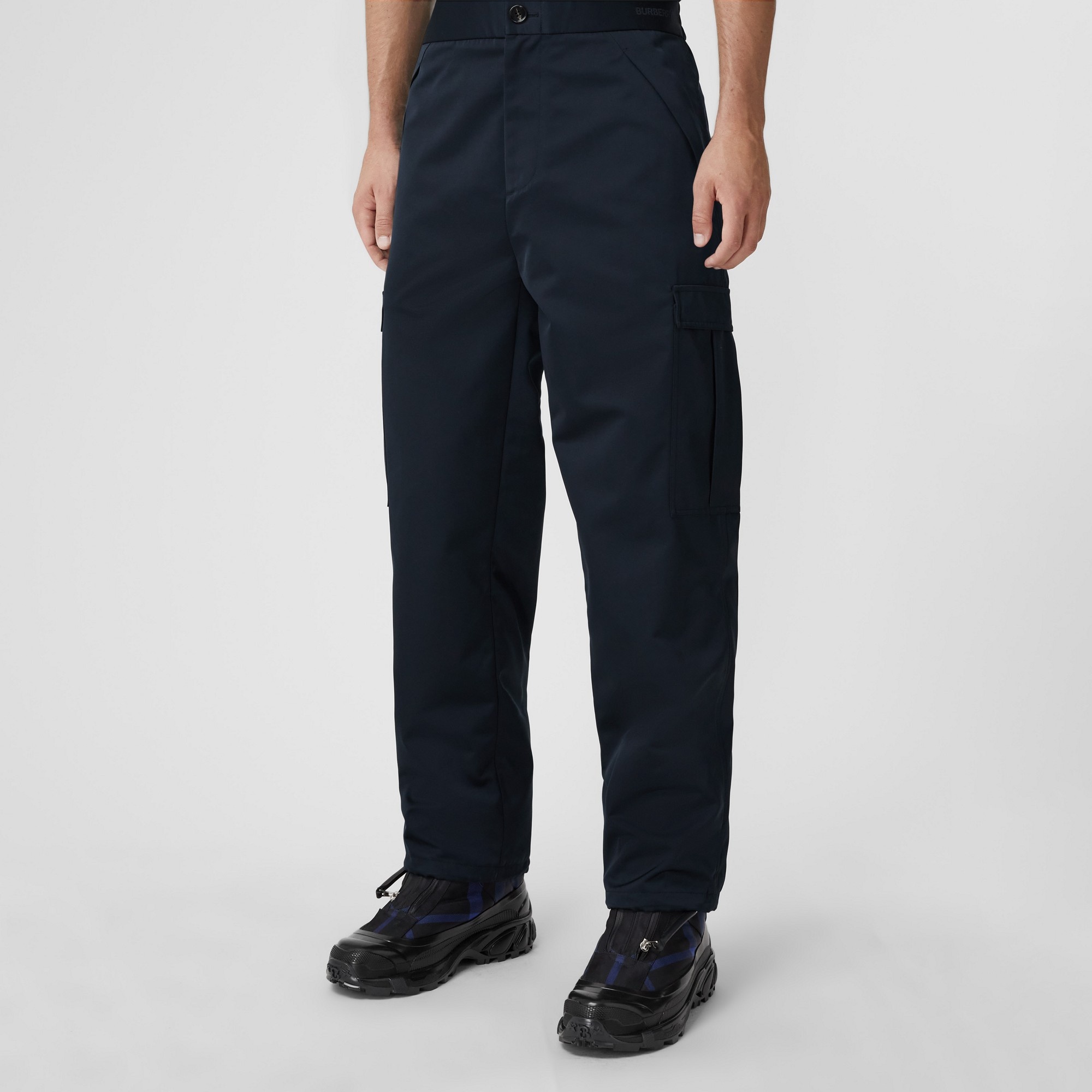 Wool Silk Blend Cargo Trousers – Exclusive Capsule Collection - 5