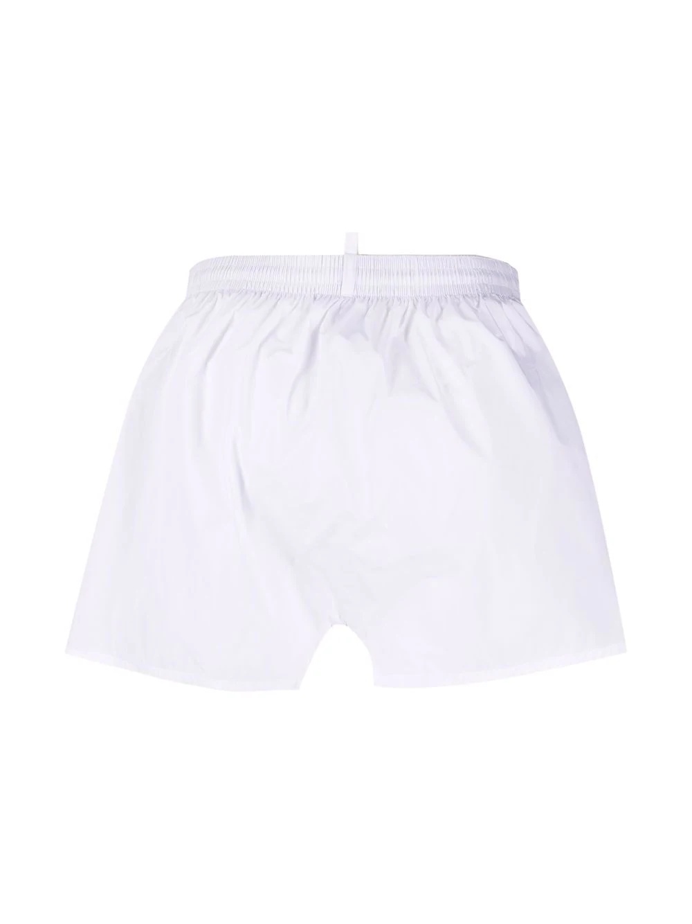 logo-print drawstring swim shorts - 2