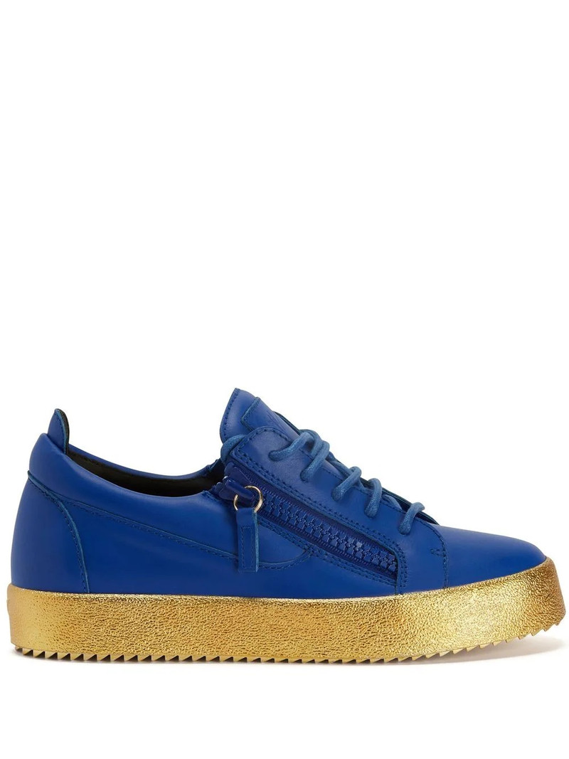 Frankie lace-up trainers 1