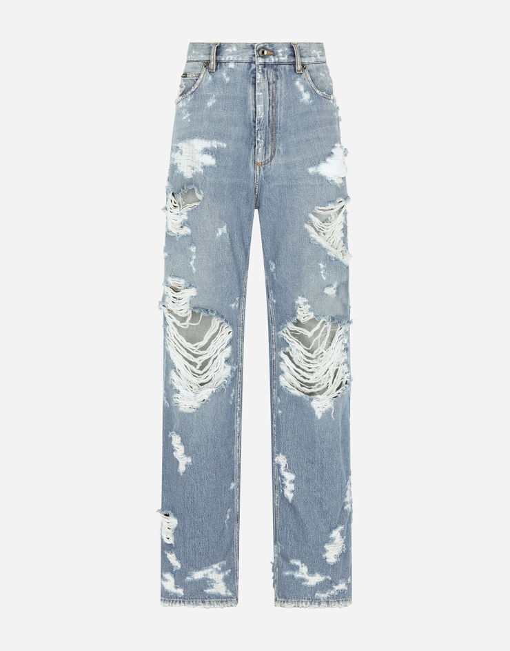 Jeans with ripped details - 1