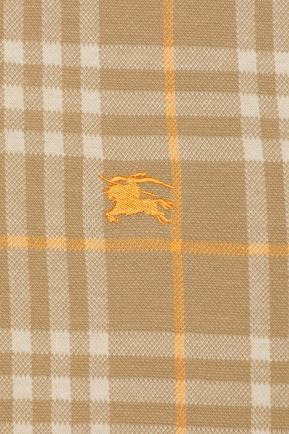 Check Slim Polo With EKD - 3