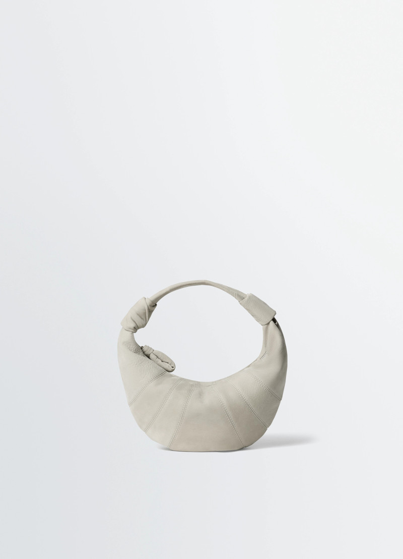 Lemaire MINI FORTUNE CROISSANT BAG IN ALPACA NUBUCK LEATHER outlook