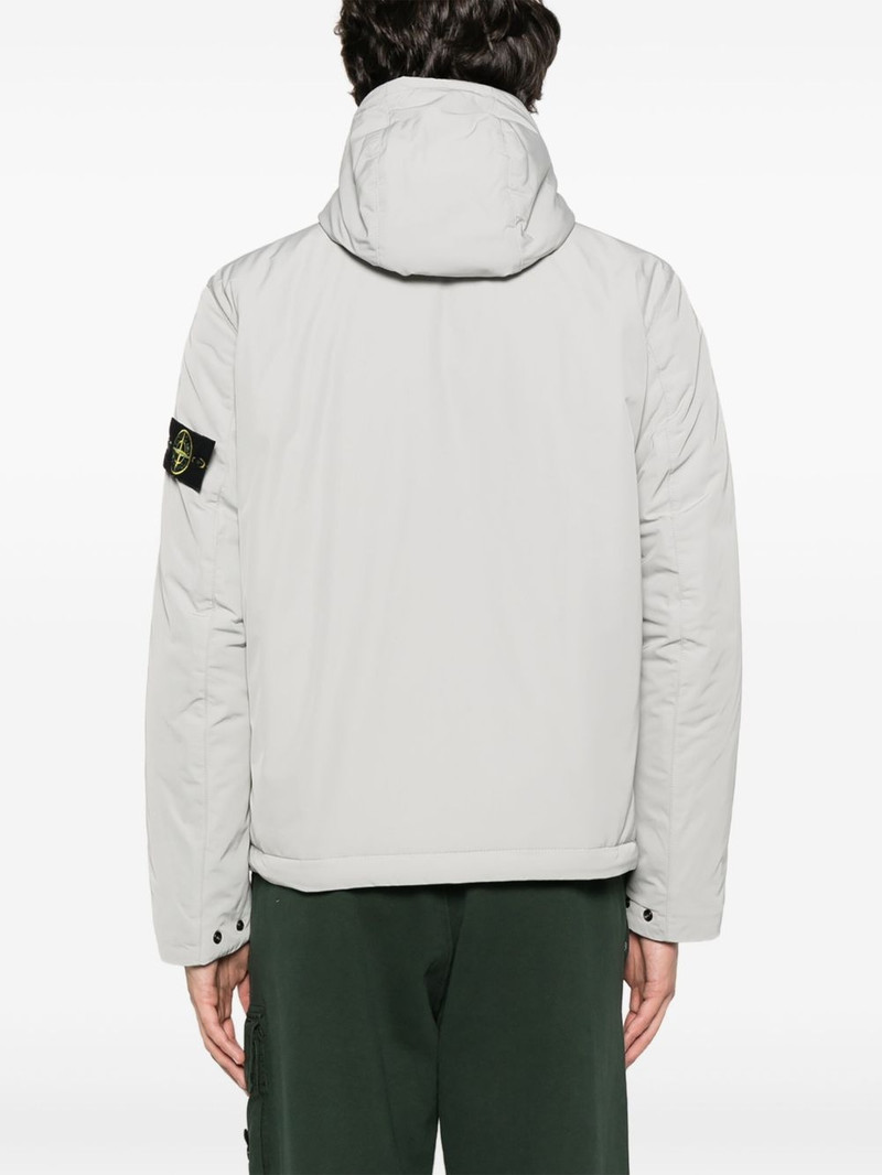 4100047 hooded zip-front jacket 4