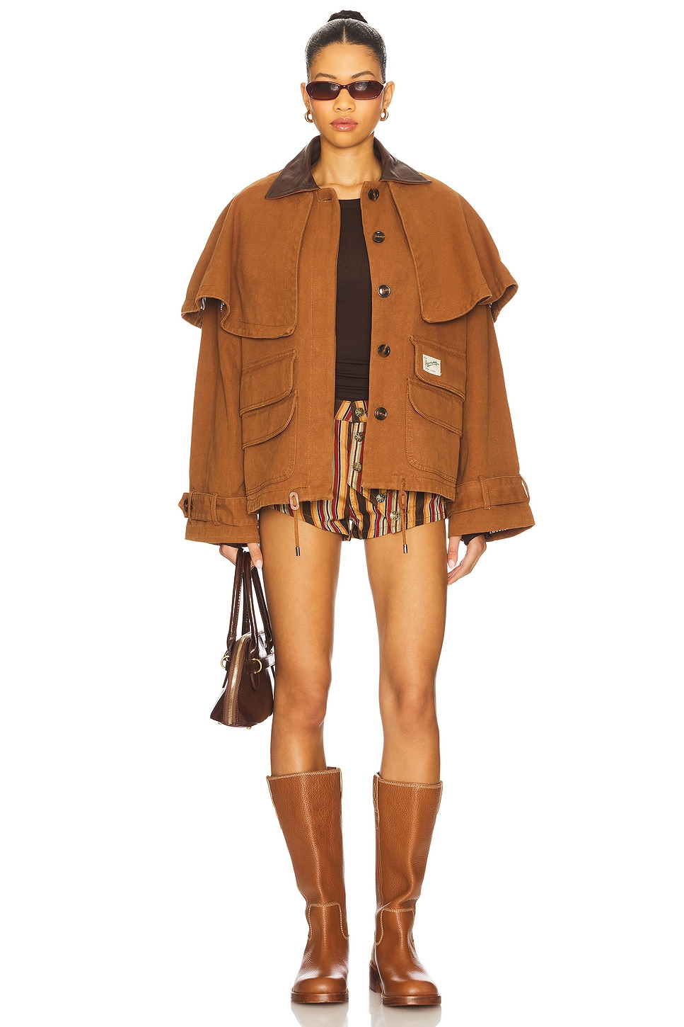 Carolyn Workwear Cape Jacket - 5