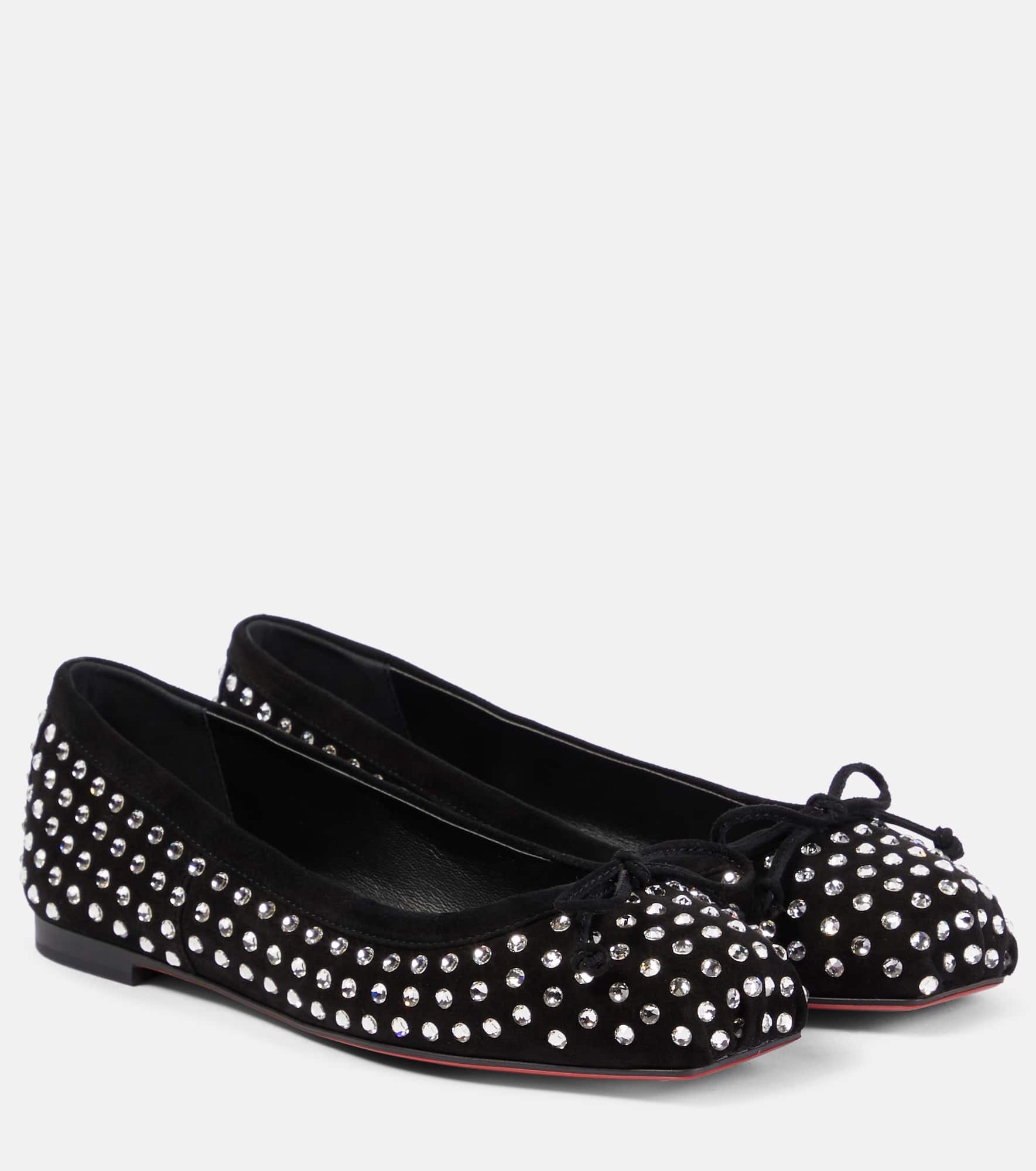 Mamadrague crystal-embellished ballet flats - 1