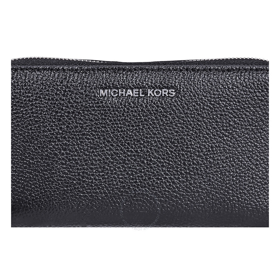 Michael Kors - Open Box - Michael Kors Mercer Large Smartphone Wristlet - Black - 4