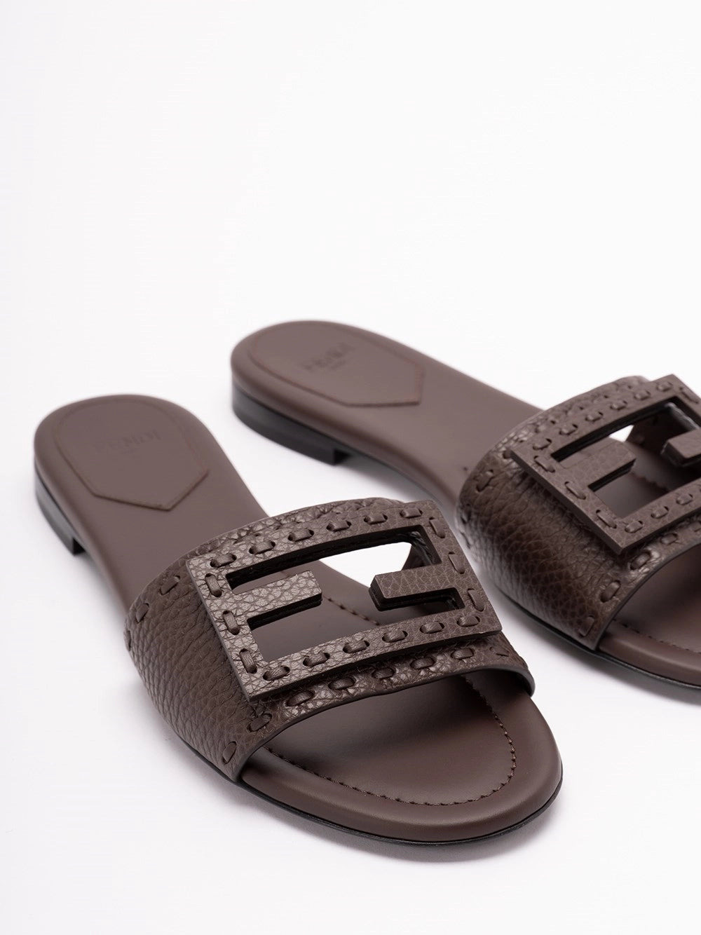 Fendi Women `Ff` Slides - 5
