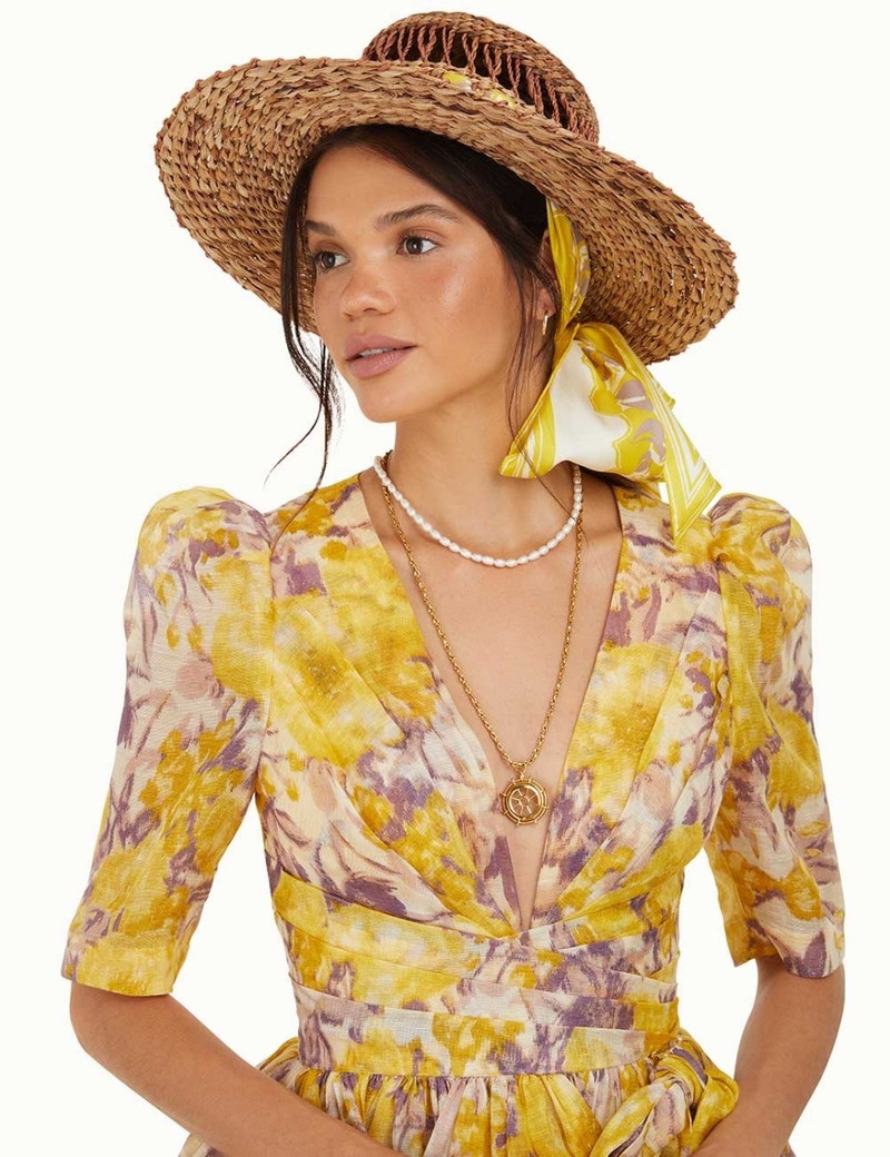 Zimmermann VENTED WICKER BOATER outlook