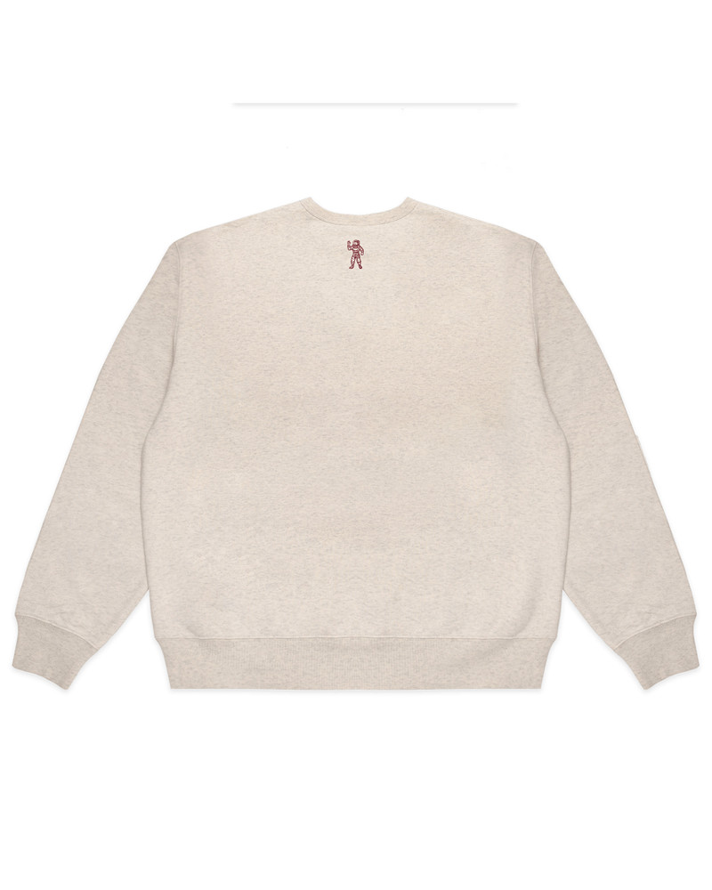 BILLIONAIRE BOYS CLUB FLOCKED HELMET HEAD CREWNECK outlook