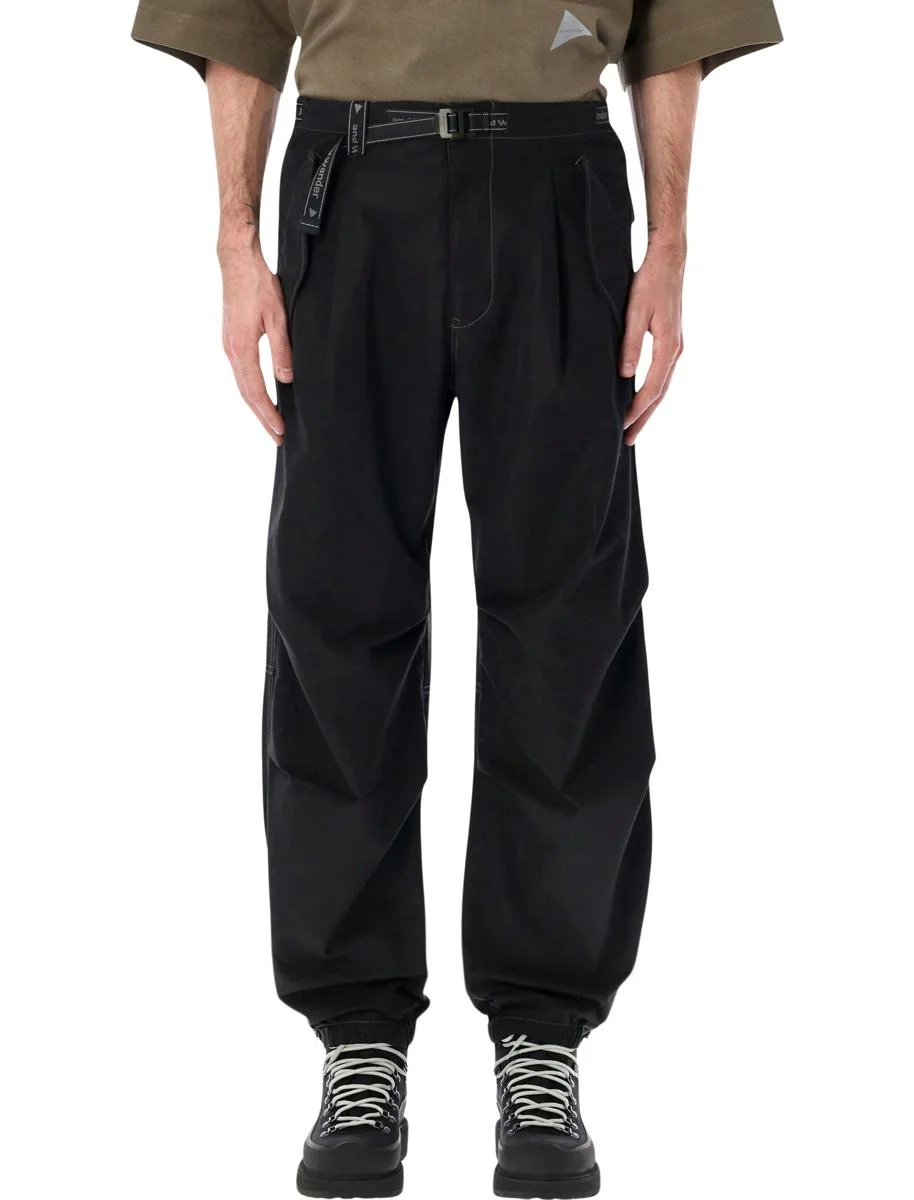 And Wander High Count Cloth Side Zip Hem Pants - 1